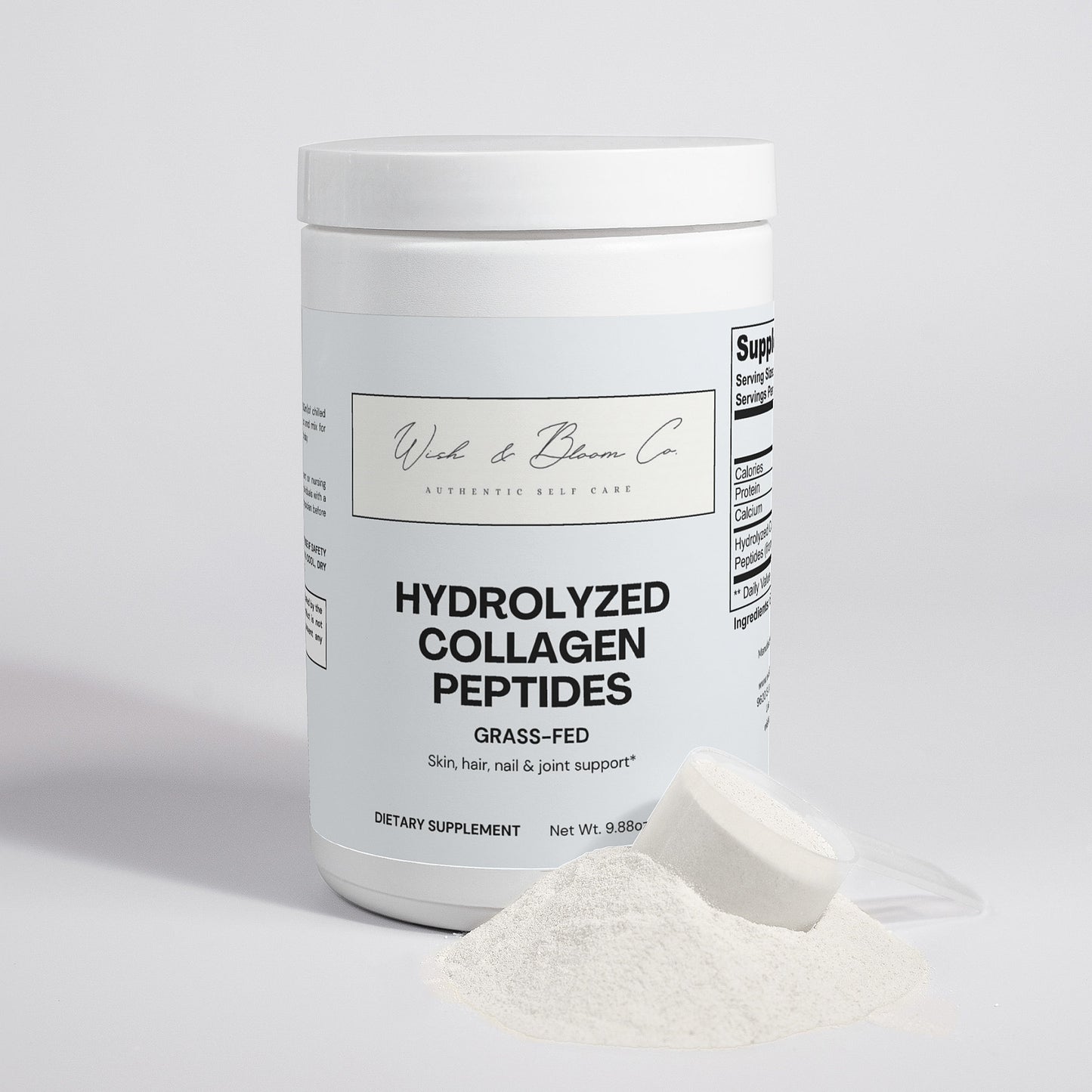 Grass-Fed Hydrolyzed Collagen Peptides