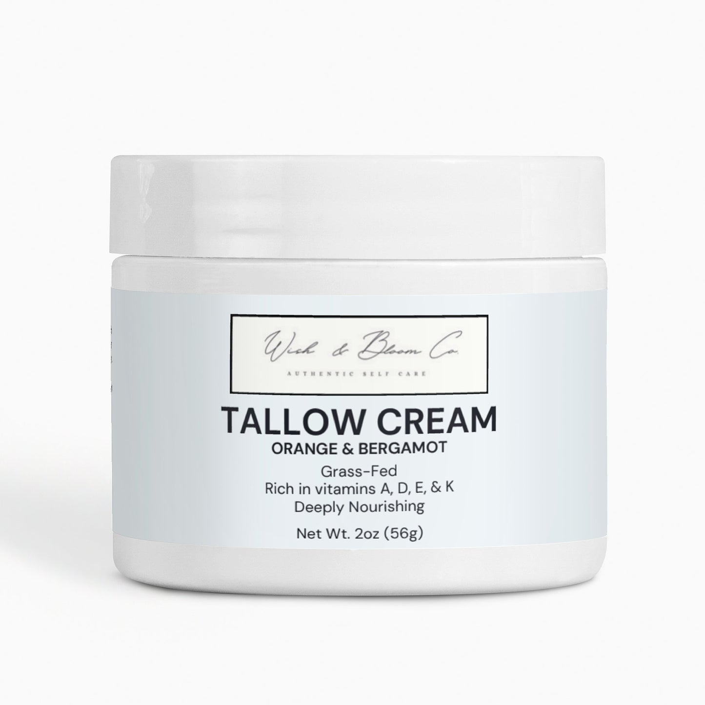 Tallow Cream Orange & Bergamot
